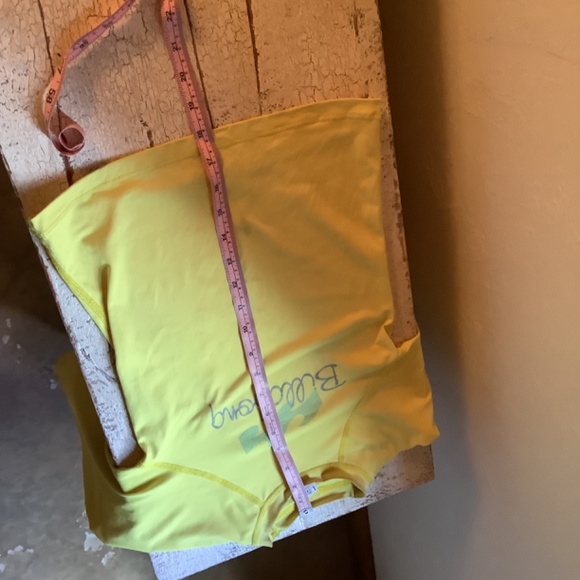 billabong Billie Girls Rashgaurd swim top Small yellow - Picture 9 of 10